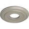 Ekena Millwork Classic Ceiling Medallion (Fits Canopies up to 7 1/4"), 12 3/8"OD x 4"ID x 1 1/8"P, Pearl White CM12CLPWS - alternate 3